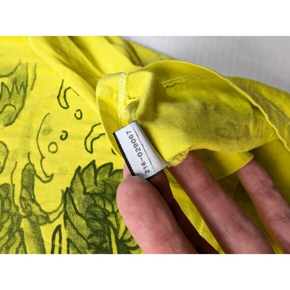 Vintage Ed Hardy Shirt Mens XXL Double Dragon Yellow Christian Audigier - Picture 6 of 10